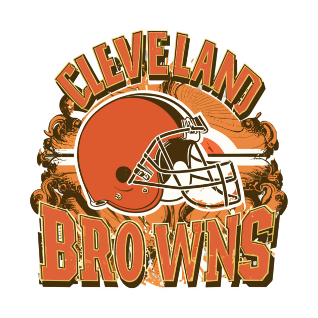 Cleveland browns Helmet design In vector by Nizar clothing store 