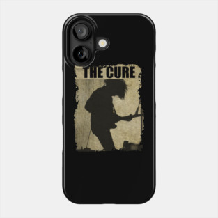 The Cure - RETRO BLACKWHITE Phone Case