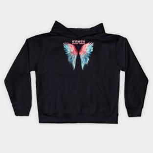 Khmer Angel Wings Kids Hoodie