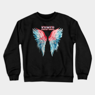 Khmer Angel Wings Crewneck Sweatshirt