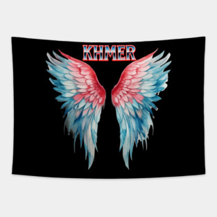 Khmer Angel Wings Tapestry