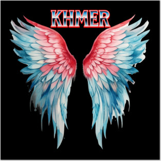 Khmer Angel Wings Posters and Art