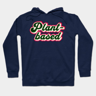 Vintage Plant-Based Graphic Logo Hoodie