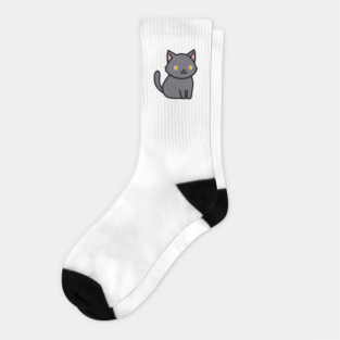 British Shorthair Cat Socks