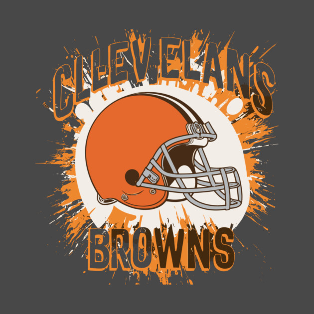 Cleveland Browns T-shirt NFL team by Nizar clothing store 