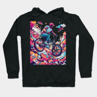 Bicycling Biker Hoodie