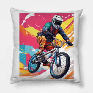 Speed Bicycle Pillow