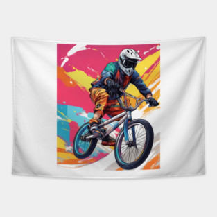 Speed Bicycle Tapestry