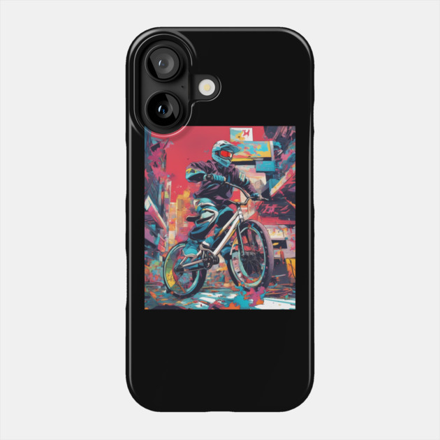 Bicycle Racer Phone Case by animegirlnft