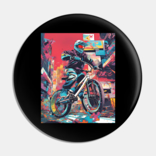 Bicycle Racer Pin