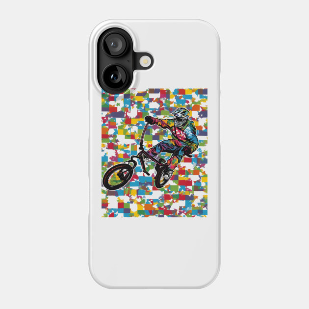 Enduro Bicycle Phone Case by animegirlnft