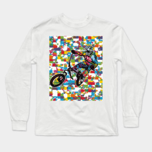 Enduro Bicycle Long Sleeve T-Shirt