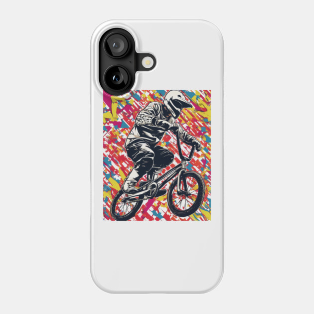 BMX Rider Phone Case by animegirlnft