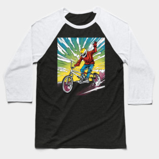 BMX Racing Baseball T-Shirt