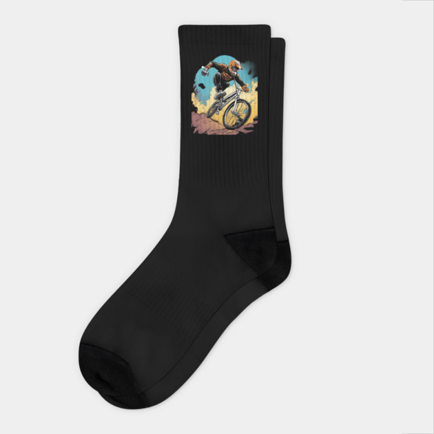 Bike Bicycle Socks by animegirlnft