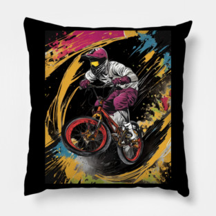 Bike Rider Pillow