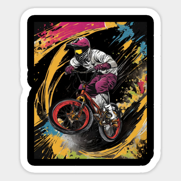Bike Rider Sticker by animegirlnft