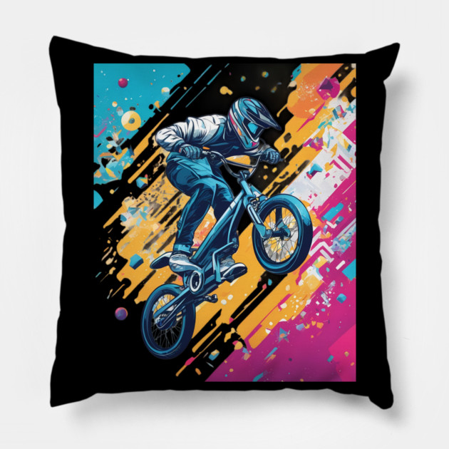 Bike is My Life Pillow by animegirlnft