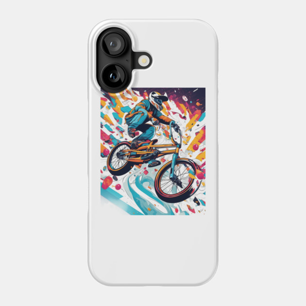 Speed bicycling Phone Case by animegirlnft