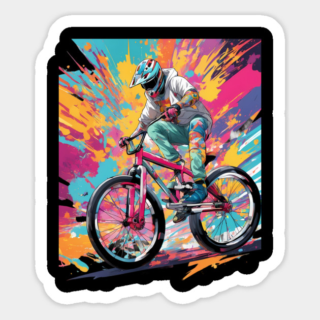 Cycling Bicycle Magnet by animegirlnft