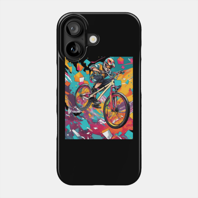 Cycling Bike Phone Case by animegirlnft