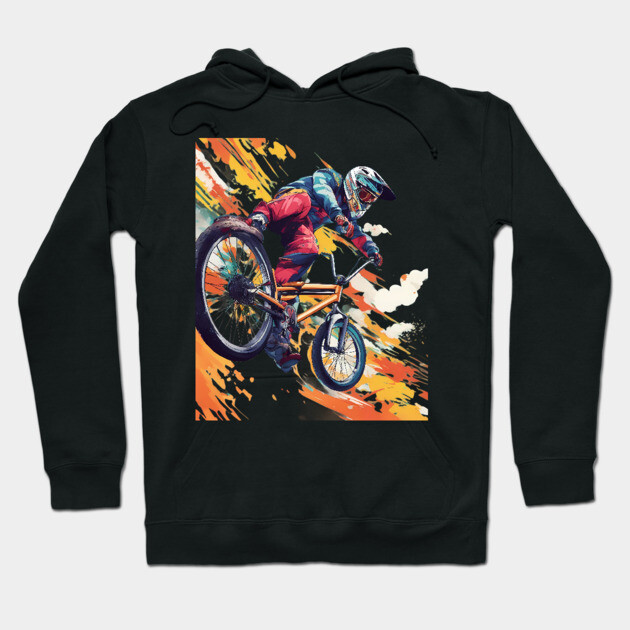 Cycling Racing Hoodie by animegirlnft