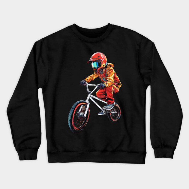 Speed Cycling Crewneck Sweatshirt by animegirlnft