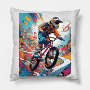 Cycling Race Pillow