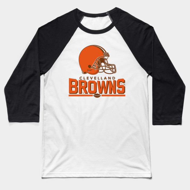 Cleveland browns simple T-shirt Baseball T-Shirt by Nizar clothing store 