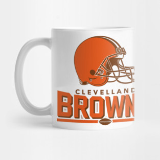 Cleveland browns simple T-shirt Mug