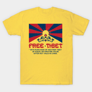 FREE TIBET * WITH PURCHASE OF ANOTHER TIBET T-Shirt