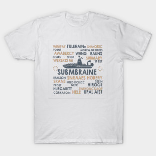 Submarine Creative vector design by me T-Shirt