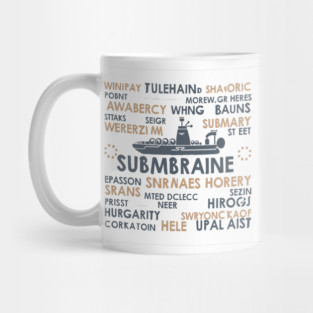 Submarine Creative vector design by me Mug