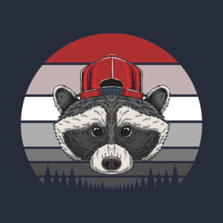 Rabies Pride Flag With Raccoon T-Shirt