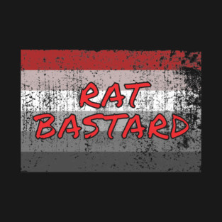 Rabies Pride Flag - Rat Bastard T-Shirt