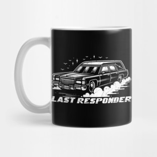 Last Responder // Hearse Retro Design Mug