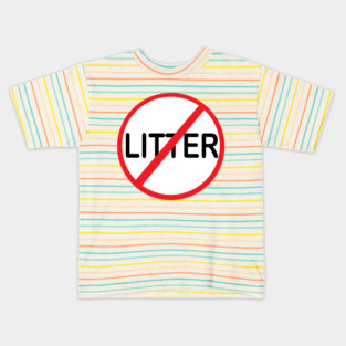 DO Not LITTER Kids T-Shirt