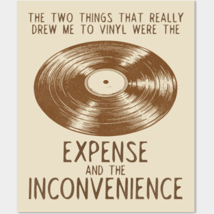 VINYL Collector Woes Posters and Art