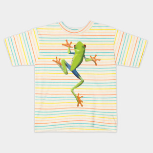 Greenery tree-frog Kids T-Shirt