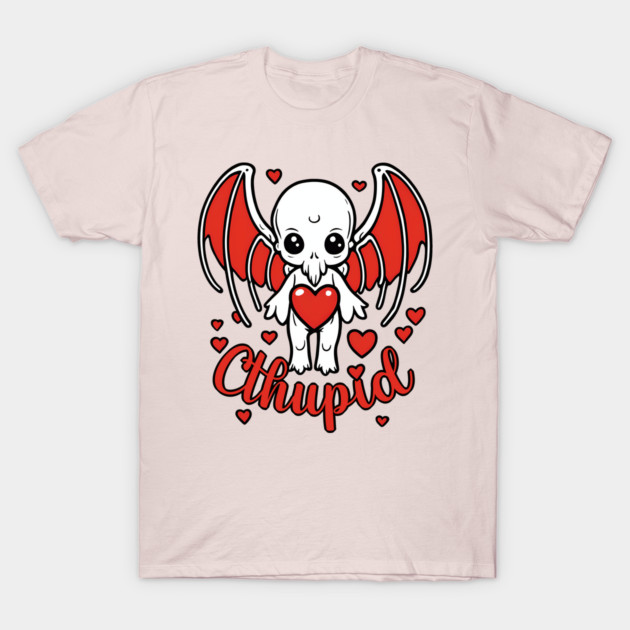 Cthupid - The Cthulhu Cupid T-Shirt by WolfMerrik