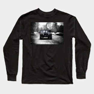 military hummer Long Sleeve T-Shirt