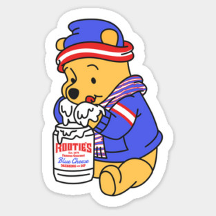 Winter The Blue Sticker