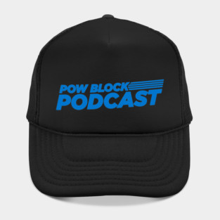 Pow Block Podcast NP 2024 Logo (Sky Blue) Hat