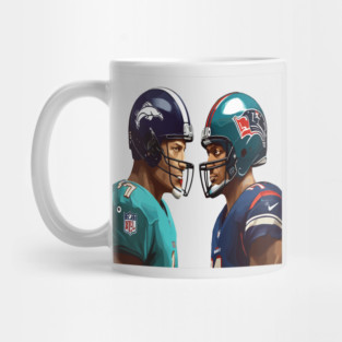 Nasional Football League Big match Dolphin Vs Chief In Miami design By Me Mug