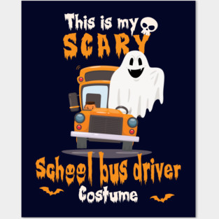 School bus driver Posters and Art