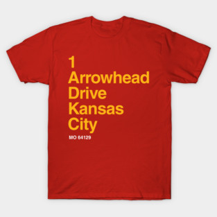 Kansas City Chiefs Football Stadium T-Shirt