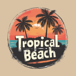 Tropical Beach T-Shirt