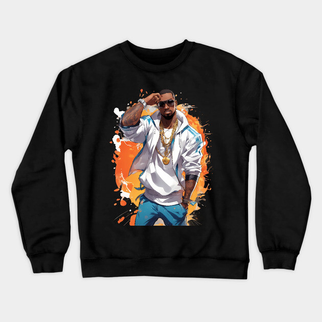 Ghetto Boy Crewneck Sweatshirt by animegirlnft