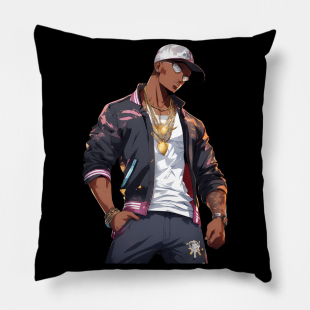 Latino Gang Pillow by animegirlnft