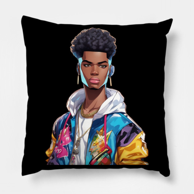 Afro Hair Pillow by animegirlnft